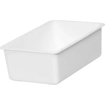 Dóza na potraviny Gastrozone Plastová nádoba pro skladování, 2,5 l, bílá