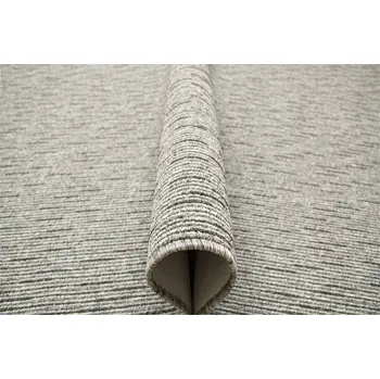 Koberec 250x400 cm KOBEREC KOBEREC GENEVA SILNÁ TKANINA MELANŽ ŠEDÁ GRAFIT ČERNÁ