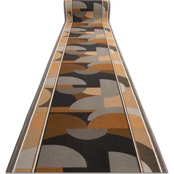 Koberec Protiskluzový běhoun MALIS geometrický, béžový