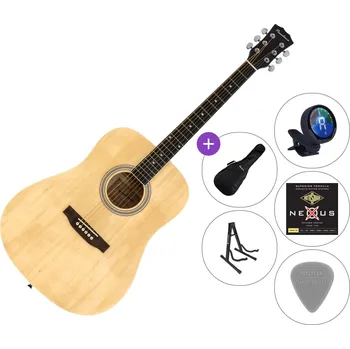 Akustická kytara Pasadena SG028 SET 2 Natural Akustická kytara