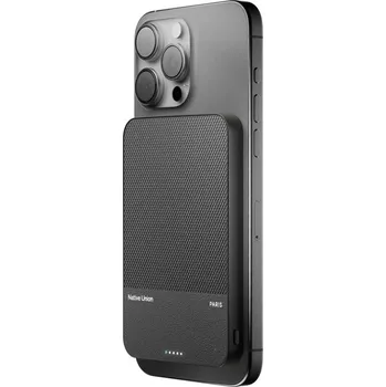 Powerbanka Native Union (Re)Classic MagSafe/Qi2 PowerBank 5000mAh černá