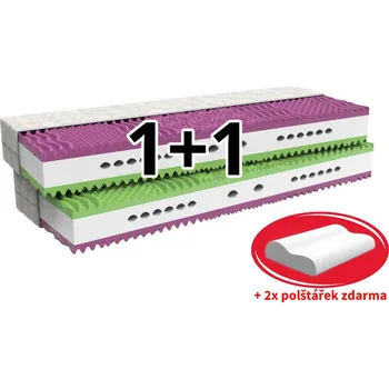 Matrace MPO Matrace VERONIKA 1+1 Typ potahu: Medico, Rozměr: 180x200 cm