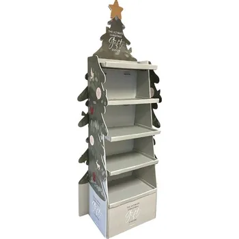 Vánoční dekorace Vánoční papírový stojan na svíčky zelená