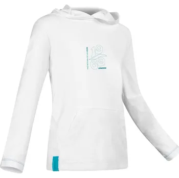 Chlapecká mikina Dětská mikina s kapucí Camaro Lycra LS "1969", bílá - světle modrá Velikost: 164