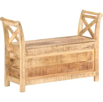 Zahradní lavice zahrada-XL Lavice do předsíně 103 x 33 x 72 cm masivní mangovníkové dřevo 285904