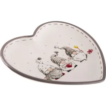 Talíř Keramický talíř - srdce