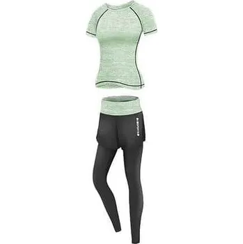 Merco Runner Long 2W fitness set zelená Velikost oblečení: XXL