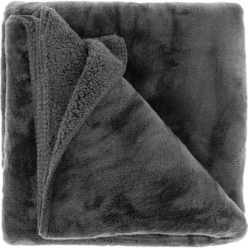 deka Heboučká hřejivá deka Torvah tmavě šedá šedá 150x200