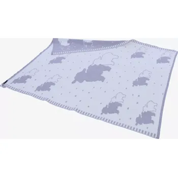 Dětská deka Dětská merino deka Ovečka šedá