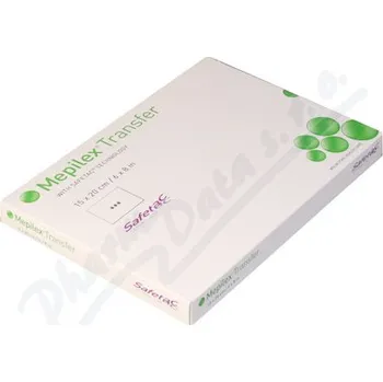 Krytí na ránu Mepilex Transfer krytí 15x20cm 5ks