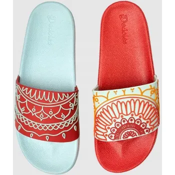 Dámské pantofle NAZOUVÁKY DEDOLES GUMOVÉ S VESELÝM VZOREM 2347 ETNO MANDALA 40