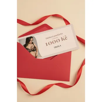 Dárková krabička Triola Dárkový poukaz Triola 1000 Kč SEKT1000