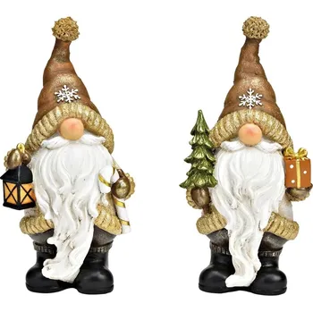 WURM Soška vánočního skřítka 24 cm (mix 2 vzorů /cena za 1 kus)