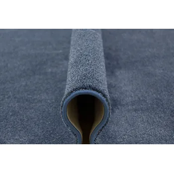 Koberec 100x150 cm MODRÝ KOBEREC