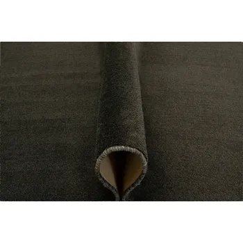 Koberec MÓDNÍ MĚKOUČKÝ KOBEREC DO OBÝVÁKU TMAVĚ ŠEDÝ GRAFITOVÝ JAVA 100x150 cm