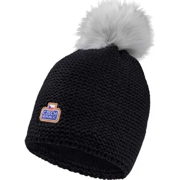 Čepice Zimní čepice FLLÖS FANLINE HAT CZECH 7 UNI Černá, Mix