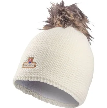 Pokrývka hlavy Zimní čepice FLLÖS FANLINE HAT SLOVAKIA 7 UNI Bílá, Mix