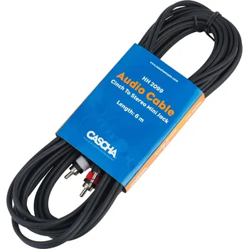 Audio kabel Cascha Audio Cable Stereo 6 m 3,5 mm + prodloužená záruka 3 roky