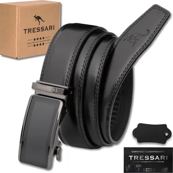 Opasek Tressari Pánský opasek s automatickou sponou Tauatirr černá One size