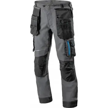 HOGERT Ochranné kalhoty TAUBER 4-way šedé 3XL