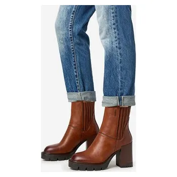 Dámské kozačky Polokozačky G-Star Raw CEO-WI34-CLEVELAND-02 Hnědá 40