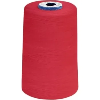Nit Nitě pro šicí stroje a ruční šití, polyesterové, červené 1 ks