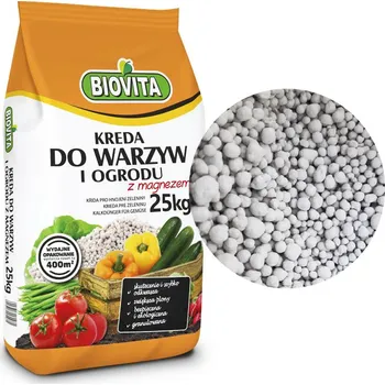 Hnojivo Hnojivo na zeleniny a zahradu Biovita Křída 25 kg + Hořčík vápno granulát
