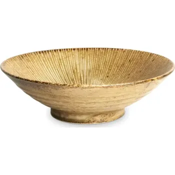 Sada nádobí Made in Japan Japonská mísa - Sepia - pískově hnědá - 24,5 cm