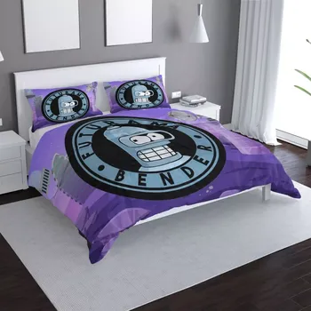 Povlečení Sablio Povlečení Futurama Bender Planeta s vysílači - 140x200 / 90x70