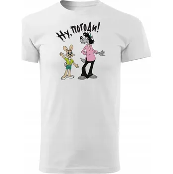 Dětské tričko Nu Pogodi - Jen počkej, zajíci! Velikost: 146