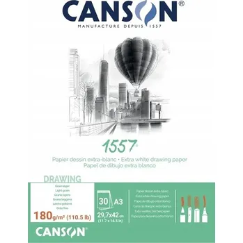 Blok na kreslení Canson 1557 A3 180g 30 listů