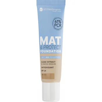 Přípravek na tvář Bell HYPOAllergenní MAT & PROTECT MAKE-UP SPF 25 07 Sunny