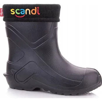 Dívčí holínky LEMIGO SCANDI 763 HOLÍNKY ZATEPLENÉ Z PĚNY pro děti, lehké gumáky, velikost 28