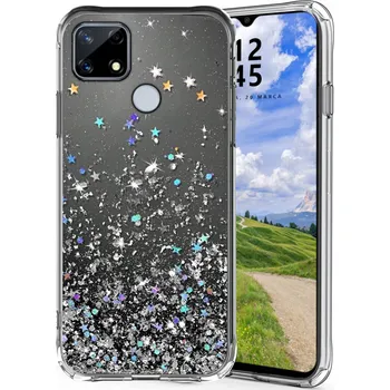 Pouzdro na mobilní telefon Zadní Kryt Radian pro Realme 7I / Narzo 30A černý