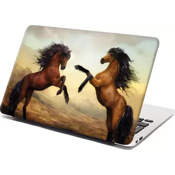 samolepka Sablio Samolepka na notebook Vzpínající se koně - 29x20 cm