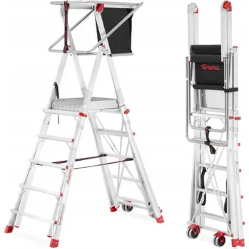 Žebřík Žebřík Faraone hliníkový 1 x 5 do 150 kg