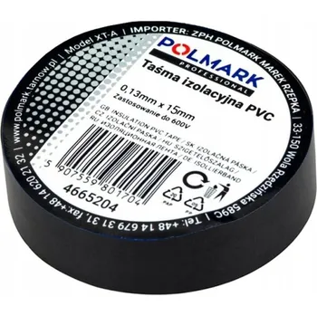 Izolační páska POLMARK Elektroizolační páska (OP.Z. 10) 0,13mm x 15mm x 10m, Černá