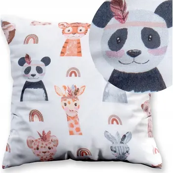 Polštář POVLAK 40x40 na polštář polštář světlý zip na spaní Belluno BAVLNĚNÝ