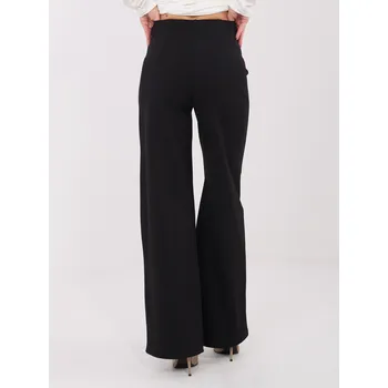 Trousers-IT-SP-FL9792.12-black RUE PARIS černá 3483817