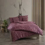 Kvalitex Povlečení TOKYO vínová Vyberte rozměr: 220x240 cm + 2 x 70x90 cm