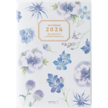 Diář Kapesní diář B6 Country Time Flowers 2026