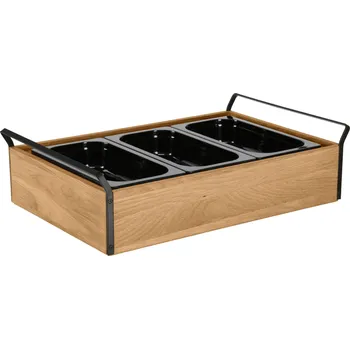 Vinotéka Střední melaminová chladicí vitrína Esino 3x 1/3