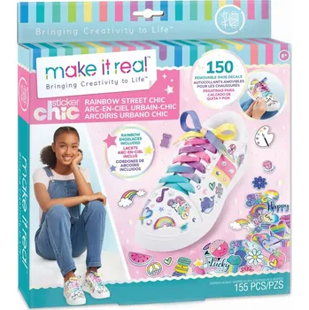 Přípravek na tvář Make it Real Dekorativní samolepky na boty Rainbow Chic