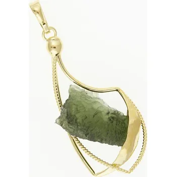 Přívěsek My Moldavite Přívěsek s přírodním vltavínem 128-9707