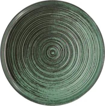 Talíř Talíř plochý s okrajem Etana, 21 cm - zelená