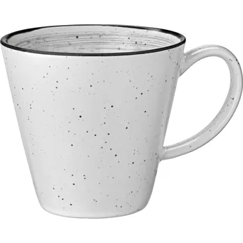 Šálek na espresso Fungio, 100 ml - bílá/černá