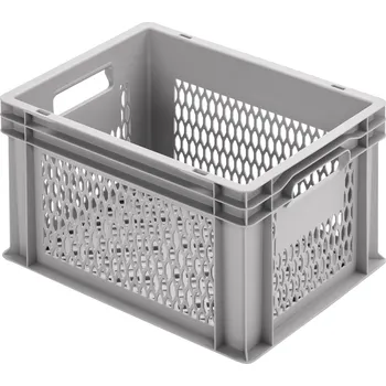 přepravka pro zvíře Stohovací přepravka, perforované dno a boky