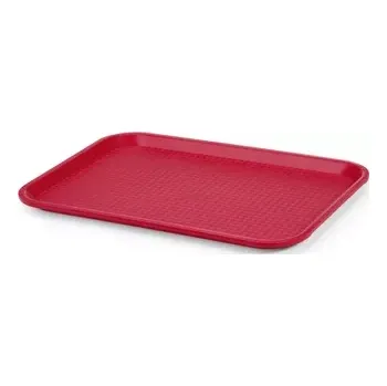 Polypropylenový podnos červený 30,5x41,5 cm | HENDI 878910