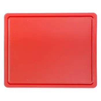 Kuchyňské prkénko HACCP GN 1/2 červená polyethylenová deska HENDI 826119