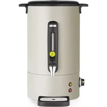 Ohřívač nápojů Vařič na vodu Design by Bronwasser, 16 l - světle šedá | HENDI 211533